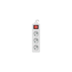 Lanberg PS1-03E-0150-W — Listwa przedłużająca 3 × 230 V