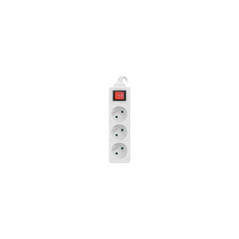 Lanberg PS1-03E-0150-W — Listwa przedłużająca 3 × 230 V