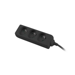 Listwa przedłużacz Lanberg 1,5m czarna 3x 230V PL, kabel wyk… | PartsPC.pl