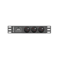Listwa zasilająca Lanberg do szaf 10" 1U 10A PDU 3x PL 2m cz… | PartsPC.pl