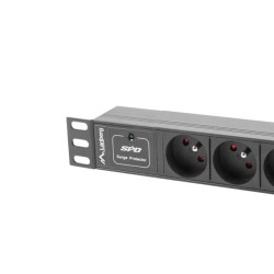 Listwa zasilająca Lanberg do szaf 10" 1U 10A PDU 3x PL 2m cz… | PartsPC.pl