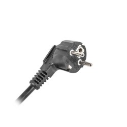 Lanberg PDU-03F-0200-BK — Listwa zasilająca 3 × Schuko