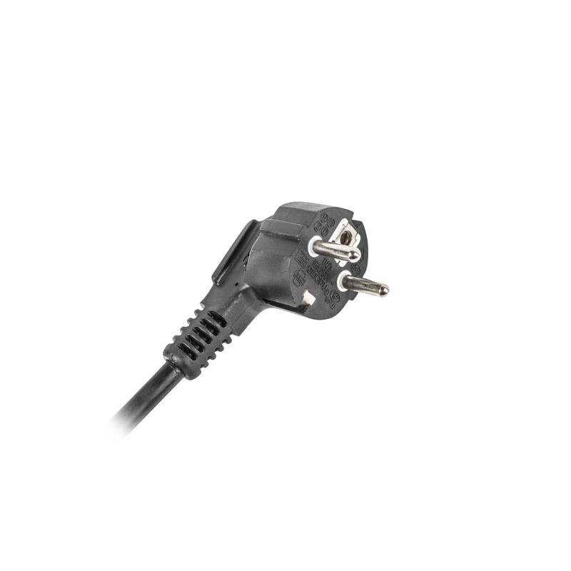 Lanberg PDU-03F-0200-BK — Listwa zasilająca 3 × Schuko