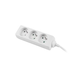 Lanberg PS0-03E-0300-W — Listwa przedłużająca 3 × 230 V