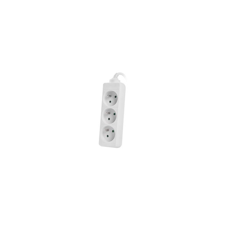 Lanberg PS0-03E-0300-W — Listwa przedłużająca 3 × 230 V