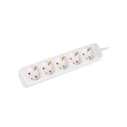 Lanberg PS0-05F-0150-W — Listwa przedłużająca 5 × 230 V