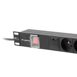 Listwa zasilająca Lanberg Rack PDU 19" 1U 16A 5x 230V PL 2M … | PartsPC.pl