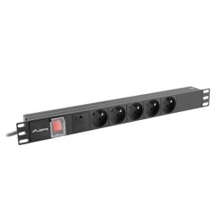 Listwa zasilająca Lanberg Rack PDU 19" 1U 16A 5x 230V PL 2M … | PartsPC.pl