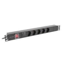 Listwa zasilająca Lanberg Rack PDU 19" 1U 16A 5x 230V... | PartsPC.pl