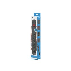 Listwa zasilająca Lanberg SP1 3m 5x 230V PL czarna | PartsPC.pl