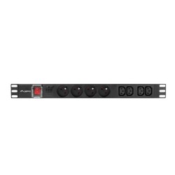 Listwa zasilająca Lanberg do RACK 1U 10A PDU 4x PL + 4x IEC … | PartsPC.pl