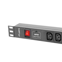 Listwa zasilająca Lanberg do RACK 1U 16A PDU 19" 8x IEC C13 … | PartsPC.pl
