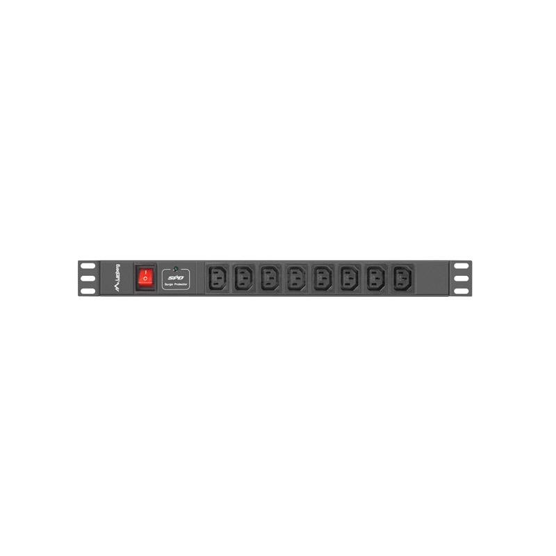 Listwa zasilająca Lanberg do RACK 1U 16A PDU 19" 8x IEC C13 … | PartsPC.pl