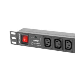 Listwa zasilająca Lanberg do RACK 1U 10A PDU 10x IEC C13 2m … | PartsPC.pl
