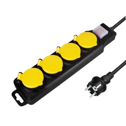 Listwa zasilająca LogiLink LPS254 4 gniazda ON/OFF 1,5m, zew… | PartsPC.pl