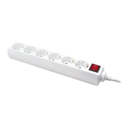 Listwa zasilająca LogiLink LPS202 6 gniazd ON/OFF 1,5m... | PartsPC.pl