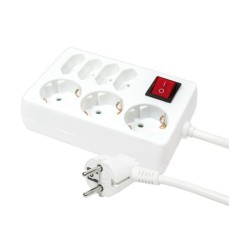 Listwa zasilająca LogiLink LPS210 7 gniazd Schuko/Euro ON/OF… | PartsPC.pl