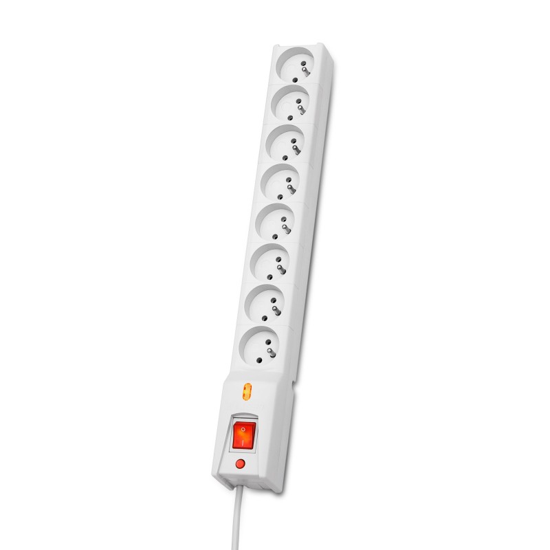 Listwa zasilająca Lestar LX 810 1,5m szara | PartsPC.pl