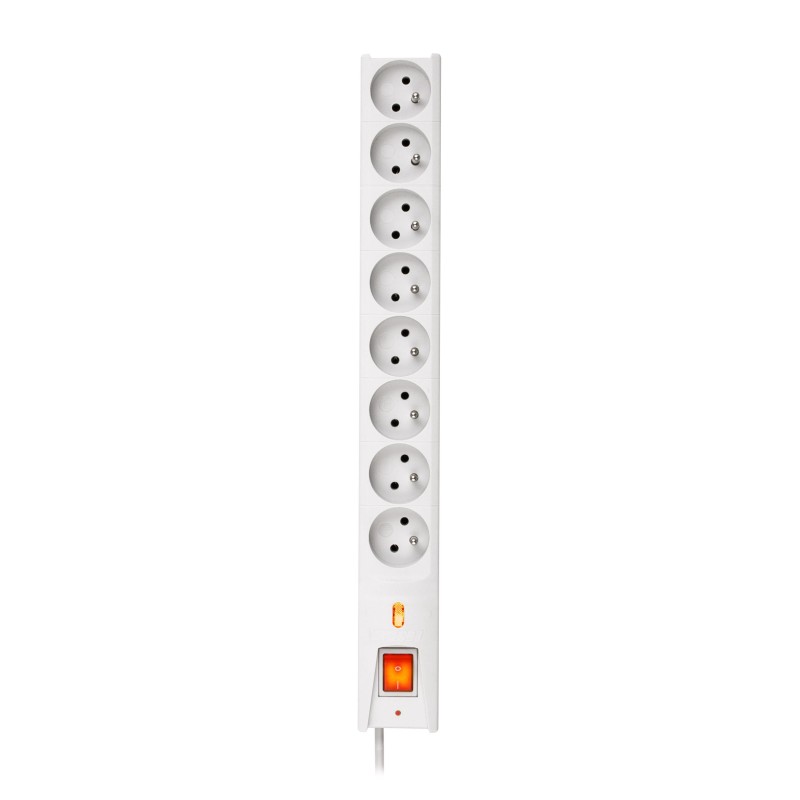 Listwa zasilająca Lestar LX 810 3m szara | PartsPC.pl