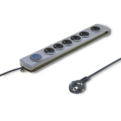 Listwa zasilająca antyprzepięciowa Qoltec Quick Switch | 6 g… | PartsPC.pl