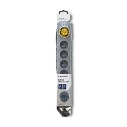 Listwa antyprzepięciowa Qoltec 6 gniazd | 5m | PartsPC.pl