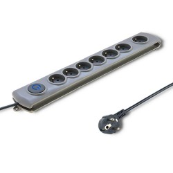 Listwa zasilająca antyprzepięciowa Qoltec Quick Switch | 8 g… | PartsPC.pl