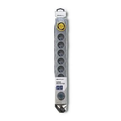 Listwa zasilająca antyprzepięciowa Qoltec Quick Switch | 8 g… | PartsPC.pl