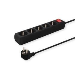 Listwa zasilająca Savio LZ-04, 6 gniazd 5m | PartsPC.pl