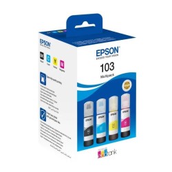 Tusz EPSON 103 EcoTank Multipack 4 kolory (4x65 ml) | PartsPC.pl