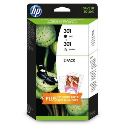 Zestaw tuszów HP 301 CMY/K (N9J72AE) | PartsPC.pl