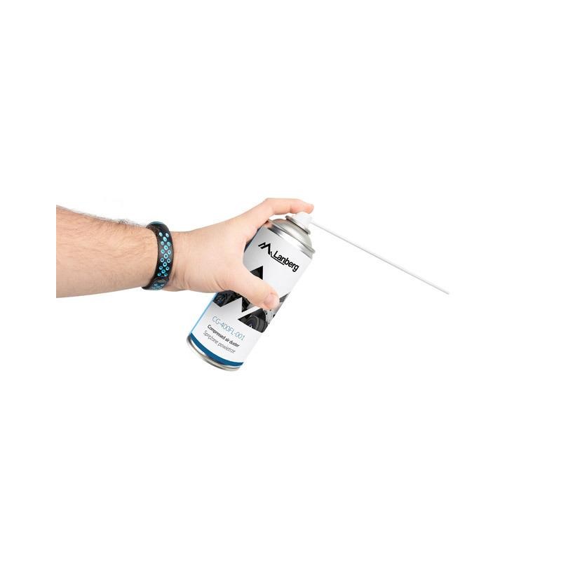 Sprężone powietrze Lanberg Air Duster 400ml | PartsPC.pl