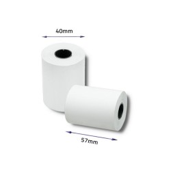 Rolka termiczna Qoltec 57x16 | 55g/m2 | 10szt. | BPA free | PartsPC.pl