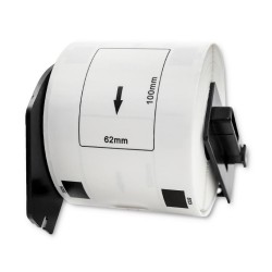 Taśma Qoltec do BROTHER DK-11202 | 62mm x 100mm | 300 etykie… | PartsPC.pl