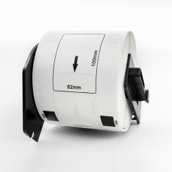 Taśma Qoltec do BROTHER DK-11202 | 62mm x 100mm | 300 etykie… | PartsPC.pl