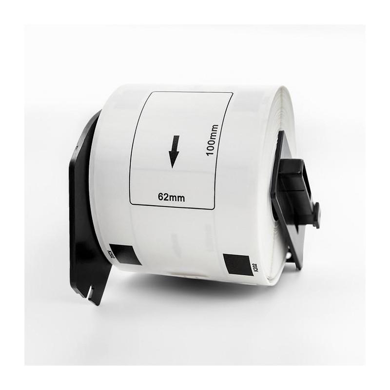 Taśma Qoltec do BROTHER DK-11202 | 62mm x 100mm | 300 etykie… | PartsPC.pl