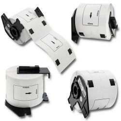 Taśma Qoltec do BROTHER DK-11202 | 62mm x 100mm | 300 etykie… | PartsPC.pl