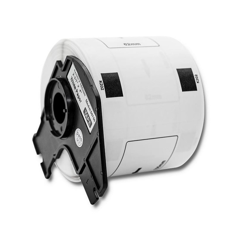Taśma Qoltec do BROTHER DK-11202 | 62mm x 100mm | 300 etykie… | PartsPC.pl