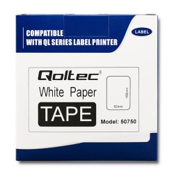 Taśma Qoltec do BROTHER DK-11202 | 62mm x 100mm | 300 etykie… | PartsPC.pl