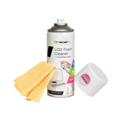 Pianka czyszcząca Tracer LCD/TFT 400 ml + microfibre | PartsPC.pl