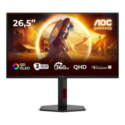 AOC Monitor 26.5 cala Q27G4SDR QD-OLED 360Hz HDMIx2 DP Pivot… | PartsPC.pl