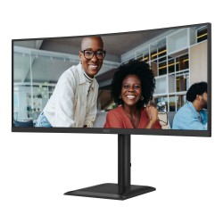 Monitor AOC 34" CU34E4CV VA WQHD 120Hz 2xHDMI DP HUB RJ45 gł… | PartsPC.pl