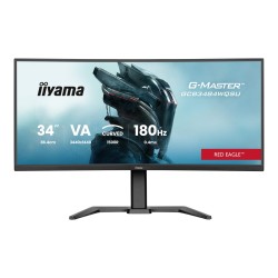 IIYAMA Monitor G-Master 34 cale GCB3484WQSU-B1,VA,UWQHD,180H… | PartsPC.pl