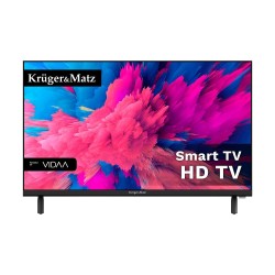 Telewizor Kruger&Matz 24" HD VIDAA, DVB-T2/S2/T/C H.265 HEVC… | PartsPC.pl