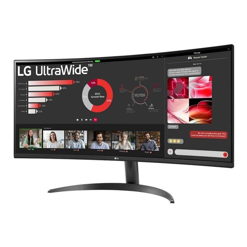 Monitor LG 34" UltraWide 34WR50QK-B Curved VA WQHD 100Hz 2xH… | PartsPC.pl