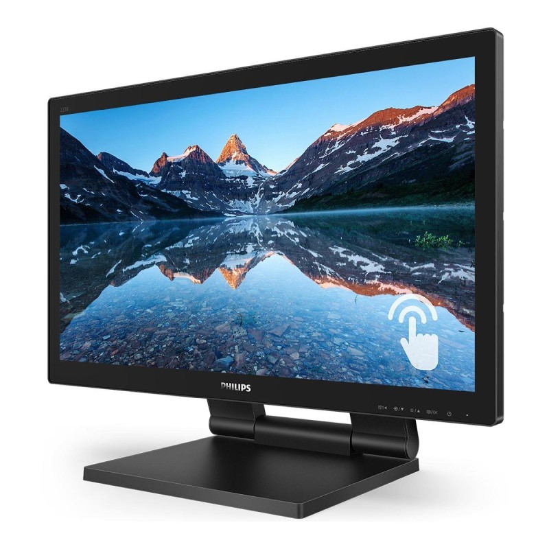 Monitor Philips 21,5" 222B9TA/00 Touch VA FHD 60Hz HDMI DP VGA DVI-D HUB