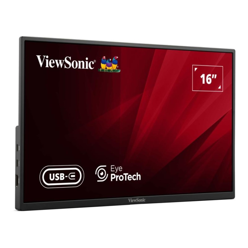 Monitor ViewSonic 16" VA1650 IPS FHD 60Hz HDMI 2xUSB-C głośn… | PartsPC.pl