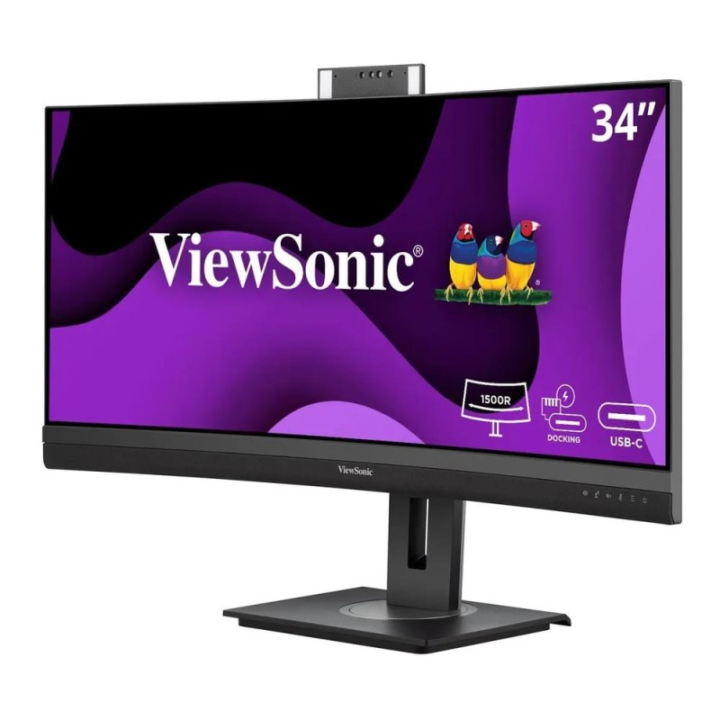 Monitor ViewSonic 34” VG3457CV MVA UWQHD 100Hz 2xHDMI DP HUB… | PartsPC.pl