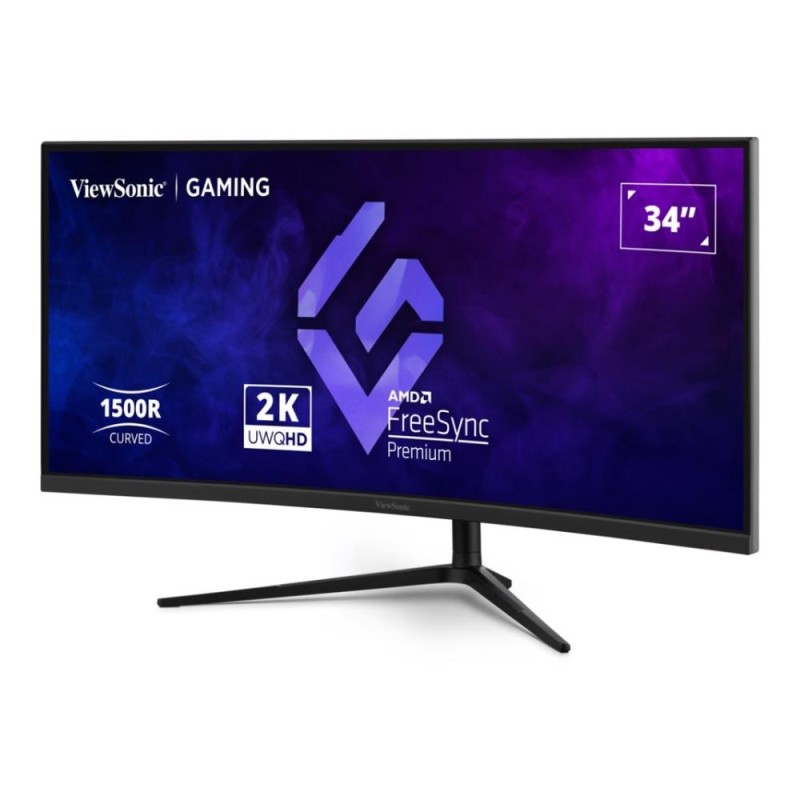 Monitor ViewSonic 34” VX3418C-2K Gaming Monitor VA UWQHD 180… | PartsPC.pl