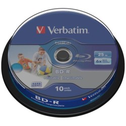 Płyty BD-R Verbatim 25 GB Printable SL Datalife Cake 10 Szt… | PartsPC.pl