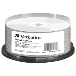Płyty BD-R Verbatim 25GB X6 DL+ printable thermal NO ID (Cak… | PartsPC.pl